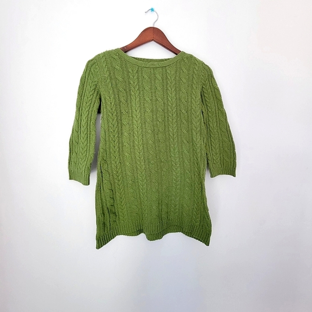 Valerie Bertinelli Wool 3/4 Sleeve Sweater - Size US S
